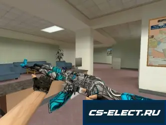 Модель AK-47 Tokolosi Neptune для CS 1.6