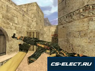 Модель АК-47 Мерес для CS 1.6