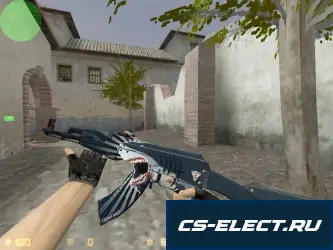 Модель АК-47 Акула для CS 1.6