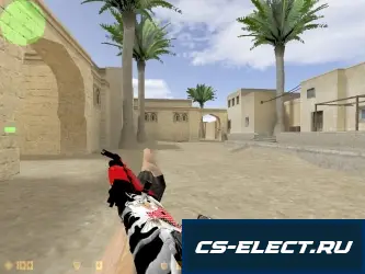 Модель АК-47 Коллекция 893 для CS 1.6