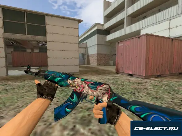 Модель AK-47 Nightmare для CS 1.6