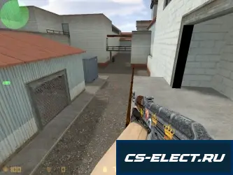 Модель АК-47 Картель с наклейками для CS 1.6