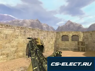Модель АК-47 «Киберпушка» для CS 1.6