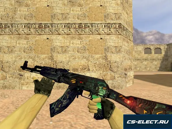 Модель АК-47 Неизвестность для CS 1.6