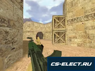 Модель АК-47 Первый класс для CS 1.6