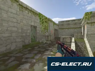 Модель AK-47 Абрамс для CS 1.6