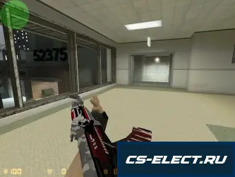 Модель AK-47 Военный Углерод для CS 1.6