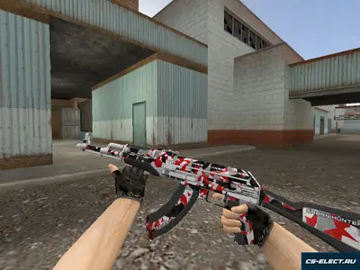 Модель AK-47 Современный охотник для CS 1.6
