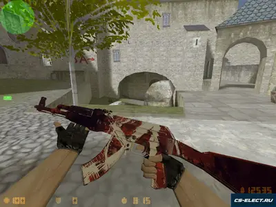 Модель АК-47 Мародер для CS 1.6