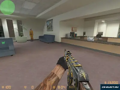 Модель AK-47 Beast для CS 1.6