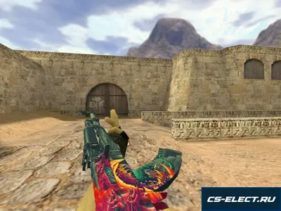 Модель АК-47 Скоростной зверь для CS 1.6