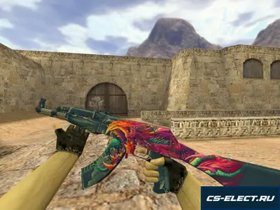 Модель АК-47 Скоростной зверь для CS 1.6