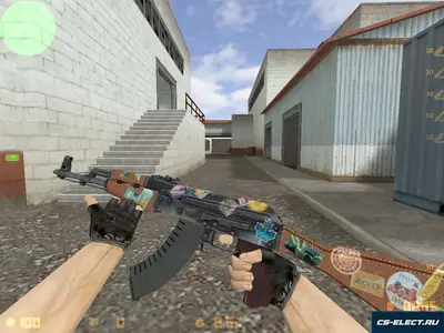 Модель АК-47 Путешественник для CS 1.6