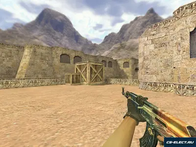 Модель АК-47 Галактика для CS 1.6