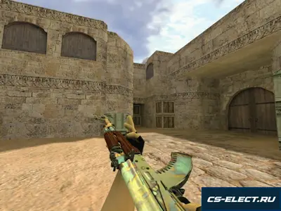 Модель АК-47 Поверхностная закалка для CS 1.6