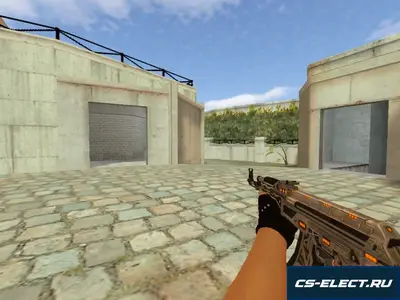 Модель AK-47 Mass Driver для CS 1.6