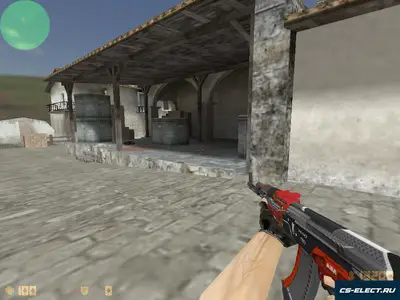 Модель AK-47 Технологическая цель для CS 1.6