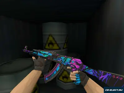 Модель AK-47 Демон для CS 1.6