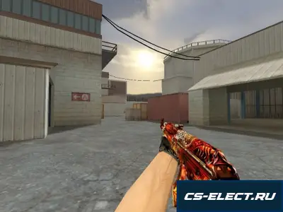 Модель AK-47 Каннибал для CS 1.6