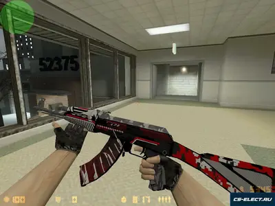 Модель AK-47 Военный Углерод для CS 1.6