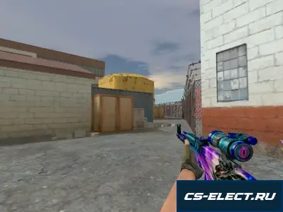 Модель АК-47 Область дьявола для CS 1.6