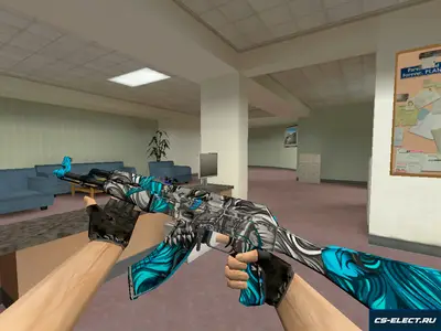 Модель AK-47 Tokolosi Neptune для CS 1.6