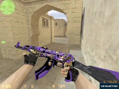 Модель АК-47 Ганеша для CS 1.6
