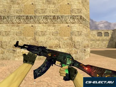 Модель АК-47 Неизвестность для CS 1.6