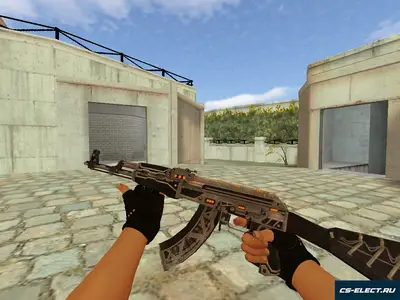 Модель AK-47 Mass Driver для CS 1.6
