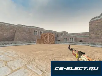 Модель AK-47 Стикер для CS 1.6