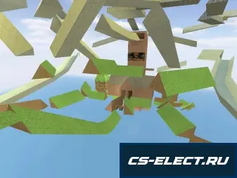 Карта surf_minecraft_fabi для CS 1.6