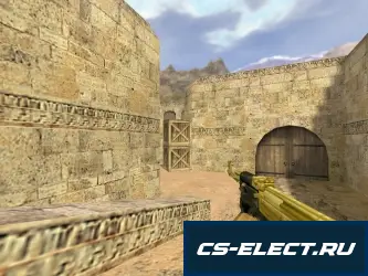 Модель АК-47 Золотой для CS 1.6