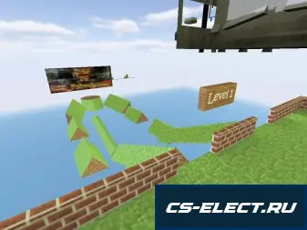 Карта surf_minecraft_skills для CS 1.6