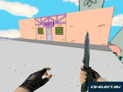 Карта surf_simpsons_final для CS 1.6