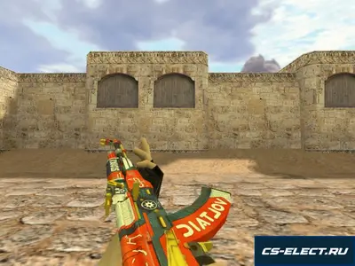 Модель АК-47 Кровавый спорт для CS 1.6