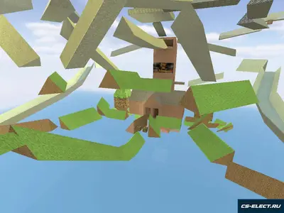 Карта surf_minecraft_fabi для CS 1.6