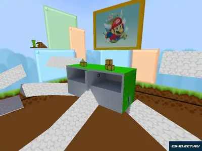 Карта surf_super_mario для CS 1.6