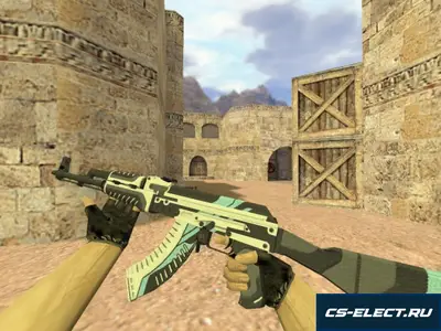 Модель АК-47 Вулкан для CS 1.6