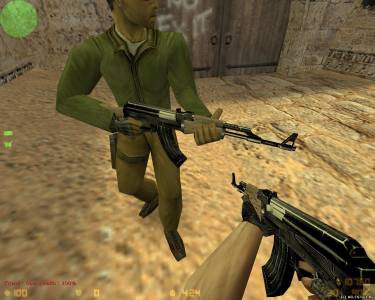 Модель «Dark AK-47» для КС 1.6