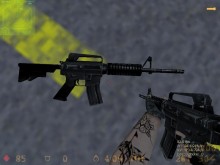 Модель «Valve's M4A1 on MDO's Urban textures for AK-47»