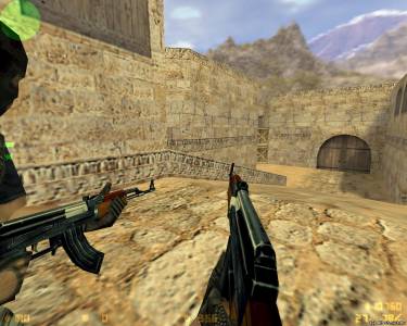 Модель «Dark CENTER AK-47» для КС 1.6