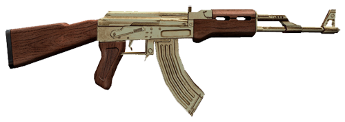Модель «AK-47 Cenizo Golden» для КС 1.6