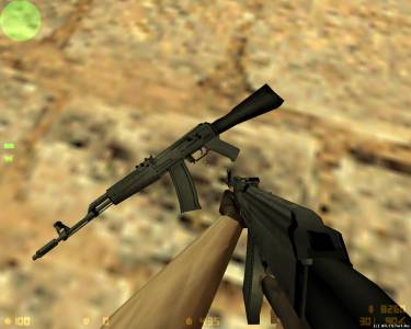 Модель «AK-74 5.45mm Assault Rifle» для КС 1.6