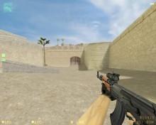 Модель «AK 47 with Aimpoint»