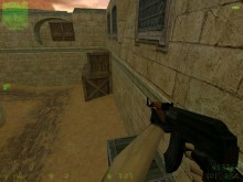 Модель «Default Ak hacked n recoloured» для КС 1.6