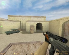 Модель «AK 47 with AWP Scope» для КС 1.6