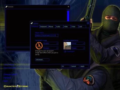 Тема «TheBlues» для КС 1.6