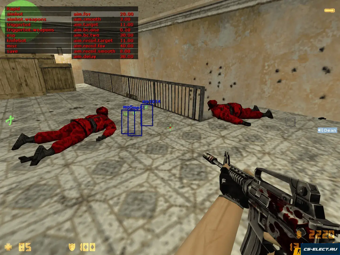 CS 1.6 с читом Rapid