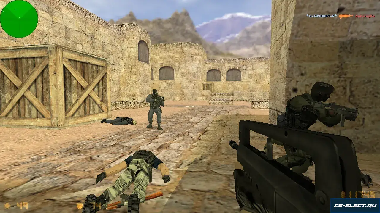 CS 1.6 для Windows XP