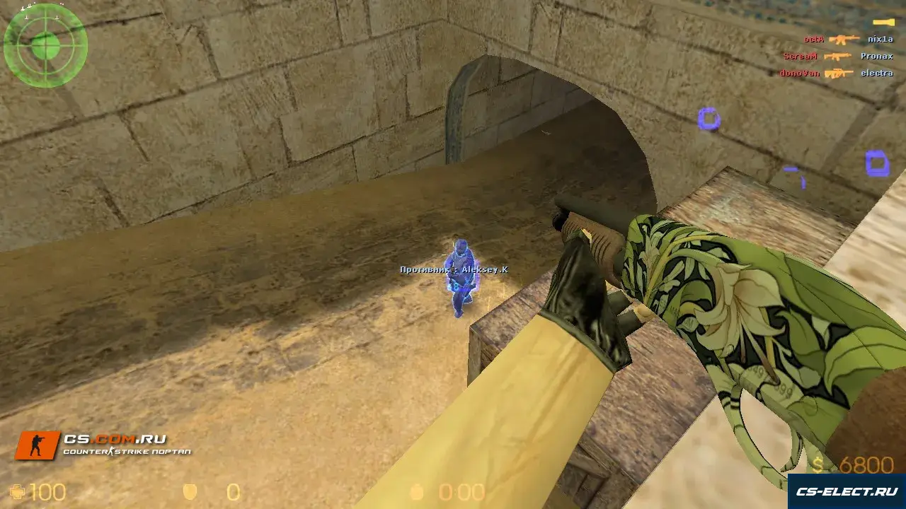 CS 1.6 с читом ESP